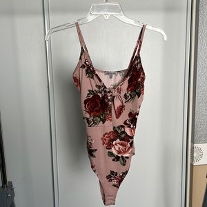 Pink Rose Bodysuit